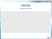 Tablet Screenshot of estec.pe